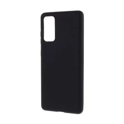 Capa de Silicone Macio para Samsung Galaxy S20 FE Preto Capa de Silicone Macio para Samsung Galaxy S20 FE Preto